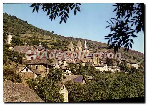 Cartes postales Conques Aveyron Le Village