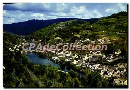 Cartes postales Entraygues sur Truyere Aveyron La vallee de la Truyere