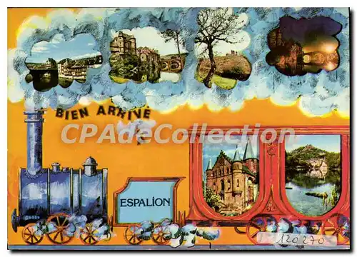 Cartes postales Vallee du Lot Espalion Aveyron Les Bords du Lot