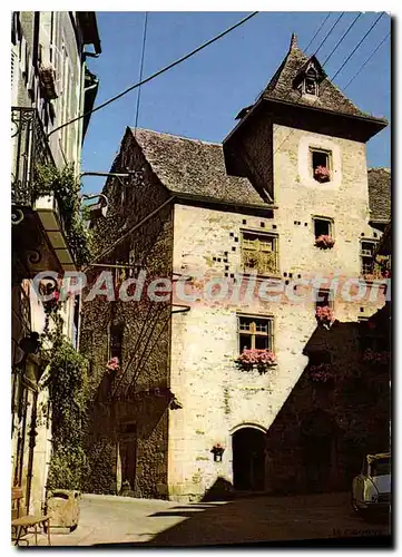 Ansichtskarte AK Estaing Aveyron Vieille rue