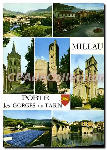 Ansichtskarte AK Millau Aveyron Porte des Gorges du Tarn