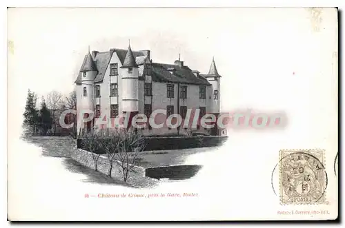 Cartes postales Chateau de Canac pres le Gare Rodez
