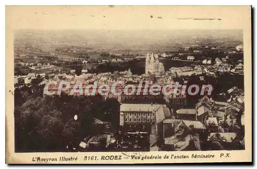 Ansichtskarte AK Rodez Vue generale de l'ancien Seminaire