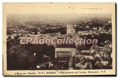 Cartes postales Rodez Vue generale de l'ancien Seminaire