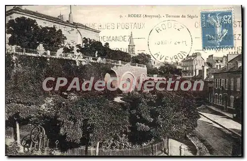 Cartes postales Rodez Aveyron Terrasse du Segala