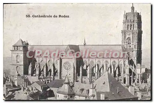 Cartes postales Cathedrale de Rodez