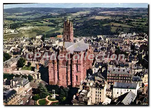 Ansichtskarte AK Rodez Aveyron La Cathedrale Notre Dame