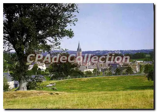 Ansichtskarte AK Aveyron pittoresque Sainte Genevieve sur Argence Vue partielle du Village