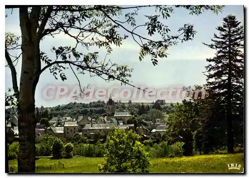 Ansichtskarte AK L'Aveyron Pittoresque Sainte Genevieve sur Argence Vue generale