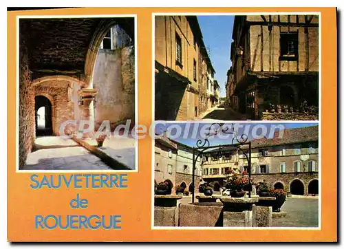 Cartes postales Sauveterre en Rouergue Aveyron Bastide royale