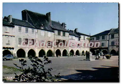 Ansichtskarte AK Sauveterre en Rouergue Aveyron Les Arcades