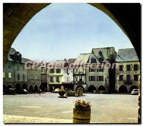 Ansichtskarte AK Sauveterre en Rouergue Aveyron Bastide Royale