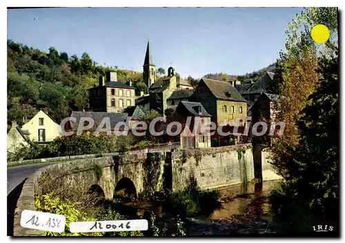 Cartes postales Aveyron Pittoresque Villecomtal Vue generale