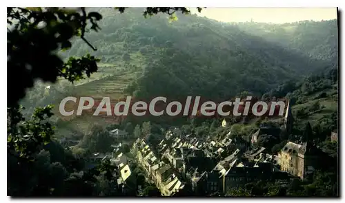 Cartes postales Villecomtal Aveyron Vue generale