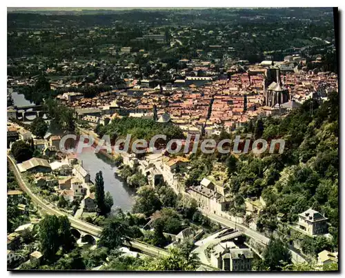 Cartes postales Villefranche de Rouergue Vue generale