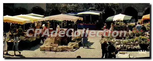 Cartes postales Villefranche de Rouergue La Place Notre Dame