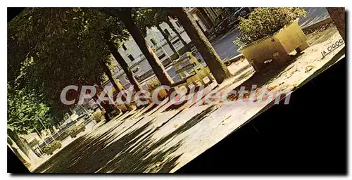 Cartes postales Villefranche de Rouergue Aveyron Bas de Ville les Promenades