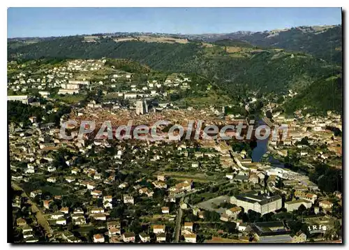 Ansichtskarte AK Villefranche de Rouergue Aveyron La Perie du Rouergue Vue generale