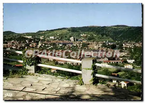 Ansichtskarte AK Villefranche de Rouergue Aveyron Vue d'Ensemble