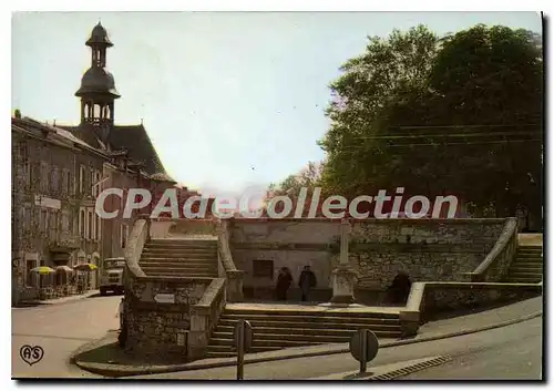 Ansichtskarte AK Villefranche de Rouergue Aveyron Promenade du Languedoc Les Penitents noirs