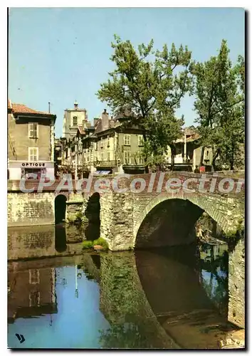 Ansichtskarte AK Villefranche de Rouergue Aveyron Le Pont des Consuls XIV