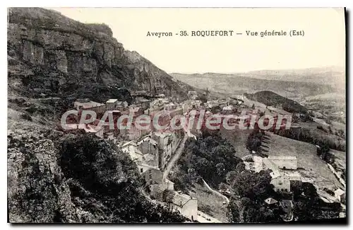 Cartes postales Aveyron Roquefort Vue generale