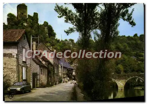 Cartes postales Belcastel Aveyron aux environs de Rignac Un aspect du village