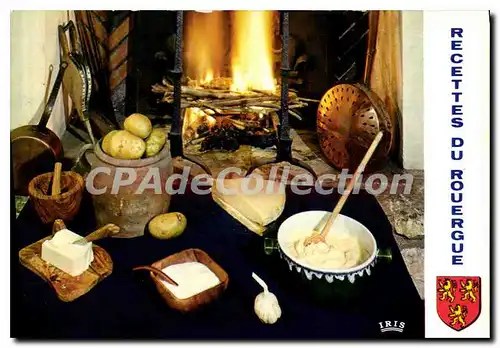 Cartes postales Recettes du Rouergue