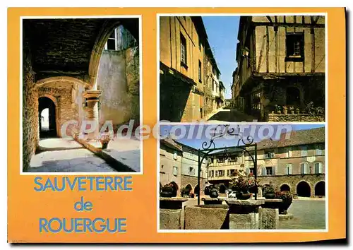 Cartes postales Sauveterre de Rouergue Aveyron Bastide Royale