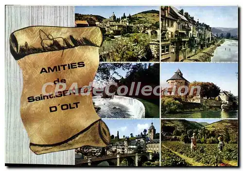 Cartes postales Amities de Saint Geniez d'Olt