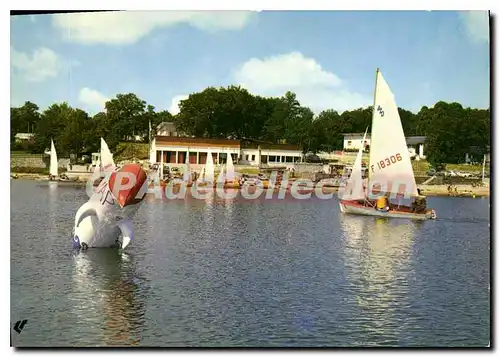 Cartes postales L'Aveyron Touristique Sur les Bords du Lac de Pareloup La Base nautique