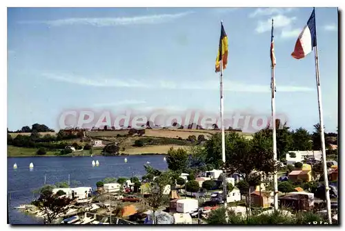 Ansichtskarte AK Lac de Pareloup Aveyron Camping Le Reve du Pecheur Notre Dame d'Aures