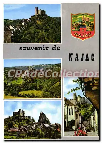 Cartes postales Souvenir de Najac