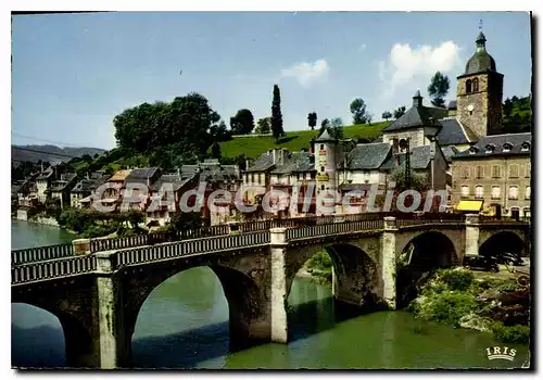 Cartes postales Aveyron Pittoresque Vallee du Lot Saint Geniez d'Olt