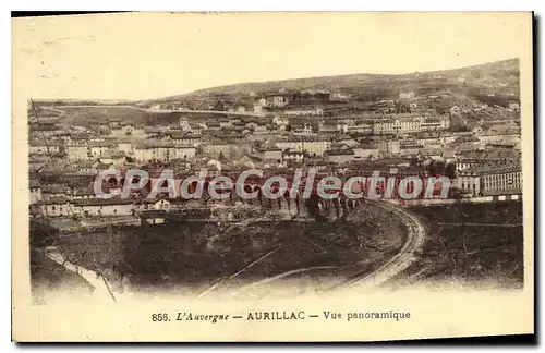 Cartes postales L'Auvergne Aurillac Vue panoramique