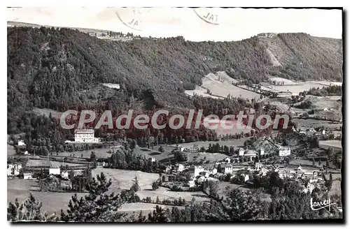 Cartes postales Vic sur Cere Cantal Vue generale Quartier de la gare