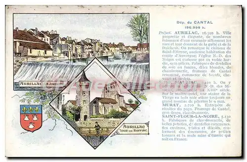 Cartes postales Dep du Cantal Aurillac