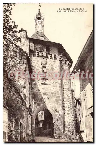 Ansichtskarte AK Le Cantal Pittoresque Salers Le Beffroi