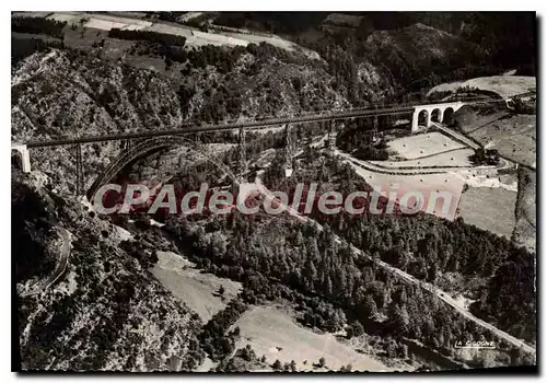 Cartes postales Vue aerienne du Viaduc de Garabit au dessus de la Truyere