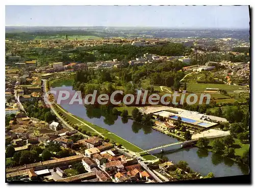 Cartes postales Angouleme Charente Vue aerienne la Charente