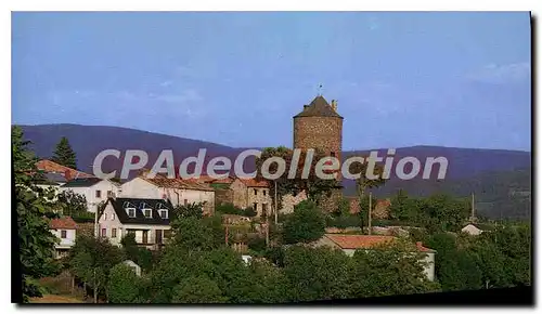 Ansichtskarte AK Images de France en Cantal Ruynes en Margeride La Tour dominant la ville