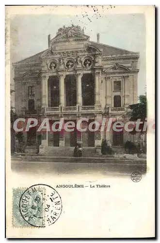 Cartes postales Angouleme Le Theatre