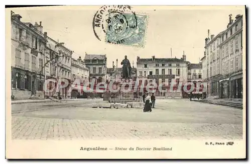 Ansichtskarte AK Angouleme Statue du Docleur Bouilland