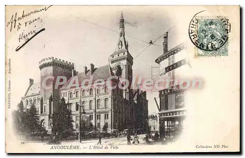 Cartes postales Angouleme L'Hotel de Ville