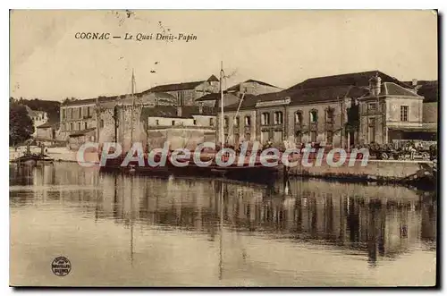 Cartes postales COGNAC quai Denis-Papin