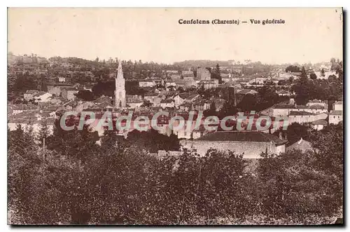 Cartes postales CONFOLENS vue g�n�rale