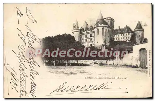 Cartes postales ch�teau de LA ROCHEFOUCAULD