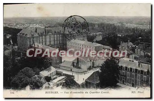 Cartes postales BOURGES quartier Cond�