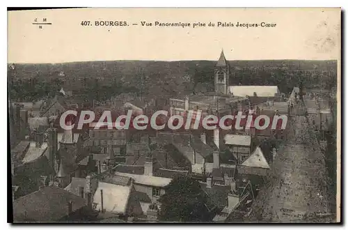 Cartes postales BOURGES vue panoramique