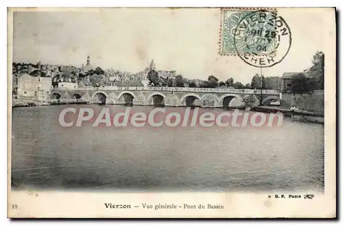 Cartes postales VIERZON Pont du Bassin